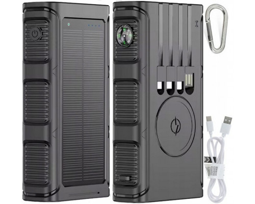 nemo POWERBANK ŁADOWARKA INDUKCJA 36000mAh 8xUSB LATARKA 2x LED USB-C PD