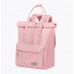 American Tourister Urban Groove Pastels Roll Top Backpack Pastel Pink