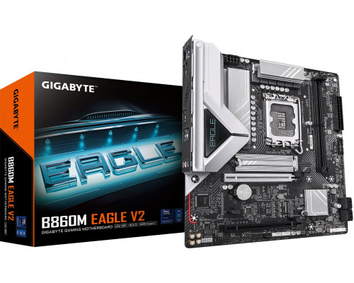 GIGABYTE B860M EAGLE V2 płyta główna Intel B860 LGA 1851 (Socket V1) micro ATX