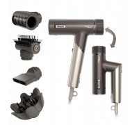 Shark SpeedStyle Pro FLEX 4-in-1  1700 W  sudraba - Matu fens