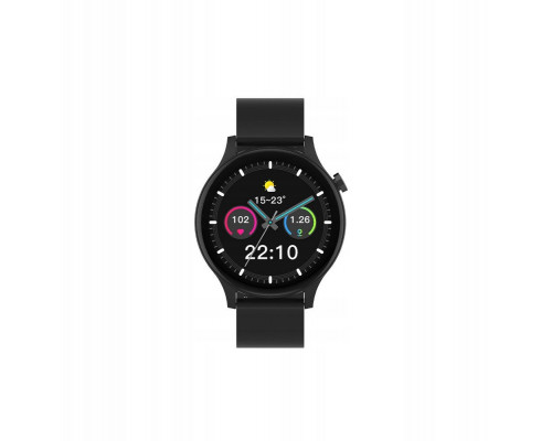 Maxlife MXSW-120 BLACK Viedpulkstenis ar zvana funkciju