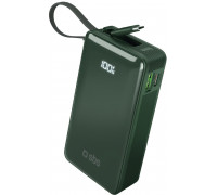 SBS LCD Power Bank  10000  mAh  zala - Portativais barosanas avots