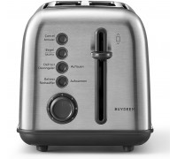 BUYDEEM 2 Slice Toaster model DT620E color Stainless Steel EU
