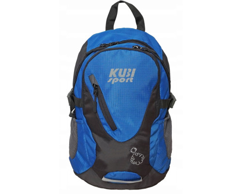 Plecak Turystyczny Sportowy Damski Męski Duży Blue Solidny KUBISPORT 20L