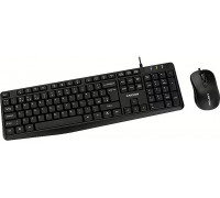 CANYON Zestaw klawiatura i mysz SET-1 EN Przewodowy Black
