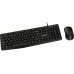CANYON Zestaw klawiatura i mysz SET-1 EN Przewodowy Black