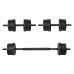 Spokey Dumbbells Pondus bituminous 2 x 10 kg Czarne