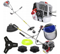 Brushcutter 1,45kW 52cc szelki,osłona,3xgłowica,żyłka,tar