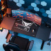 Gaming galds Diablo Chairs X-Tensio 1400 Black 140 cmx60 cm