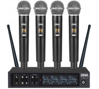 DNA QMIC4 mikrofon bezprzewodowy 4x nadajnik doręc