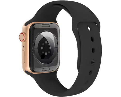 Extralink Lifestyle Smartwatch F89 | Smartband | Gold + różowa/czarna opaska