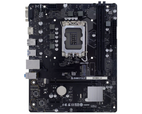 Biostar H610MHC 2.0                  (H610,S1700,mATX,DDR4)