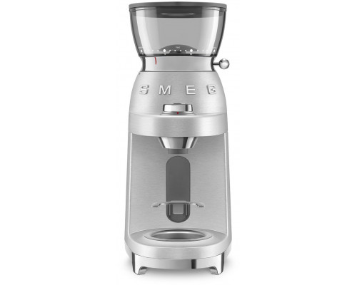 SMEG Kaffeemühle 50s Style CGF02SSEU silber
