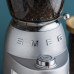 SMEG Kaffeemühle 50s Style CGF02SSEU silber