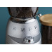 SMEG Kaffeemühle 50s Style CGF02SSEU silber
