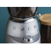 SMEG Kaffeemühle 50s Style CGF02SSEU silber