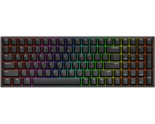IQUNIX F97 Dark Side Wireless Gaming Tastatur, RGB - MX-Red-Switches (US)