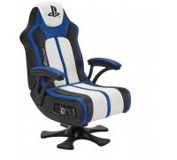 X Rocker Legend Gaming Sessel blau-weiß