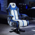 X Rocker Legend Gaming Sessel blau-weiß