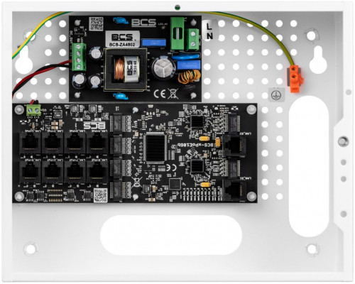 Switch PoE dla 8 IP cameras BCS-IP8Gb/E-S/E