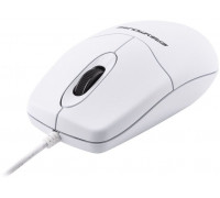 GETT GCQ EasyMouse Kunststoff-Maus mit Scrollrad IP68 wasserdicht desinfizierbar optisch USB Farbe weiss
