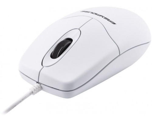 GETT GCQ EasyMouse Kunststoff-Maus mit Scrollrad IP68 wasserdicht desinfizierbar optisch USB Farbe weiss