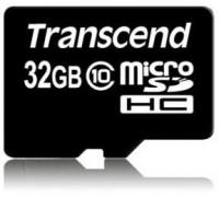SD  Transcend 10M MicroSDHC 32 GB Class 10 (TS32GUSDC10M)
