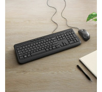 WIRED DESKTOP 600 FR LAYOUT/AZERTY EN/FR/NL/DE BLACK EMEA