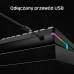HyperX Alloy Rise Gaming Keyboard, HyperX Linear Switches, Black