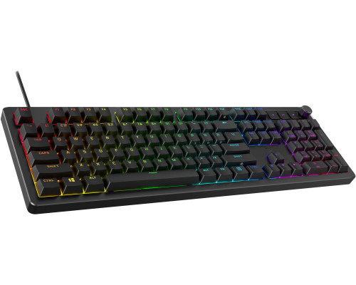 HyperX Alloy Rise Gaming Keyboard, HyperX Linear Switches, Black