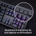 HyperX Alloy Rise Gaming Keyboard, HyperX Linear Switches, Black