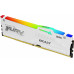 Kingston FURY Beast White DDR5 RGB 6800 MHz CL34 32 GB Memory Module Kit