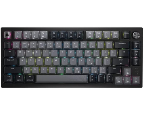 Corsair K65 PLUS WIRELESS gaming keyboard, MLX Red Tactile switches, black