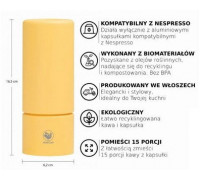 Upominkarnia Recicloo WAYCAP Narzędzie do recyklingu kapsułek z kawą ŻÓŁTY