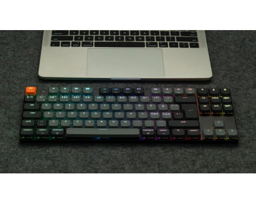 Keychron K1v6 RGB Aluminium Hot Swap QMK Keychron Low Profile 2.0 Red