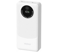 Dudao K12Pro 22.5W PD 20000mAh USB-A, USB-C - baltos spalvos