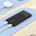 Dudao K10 powerbank 10000mAh 10 Watt Sort