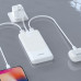Dudao K10 powerbank 10000mAh 10 Watt Sort