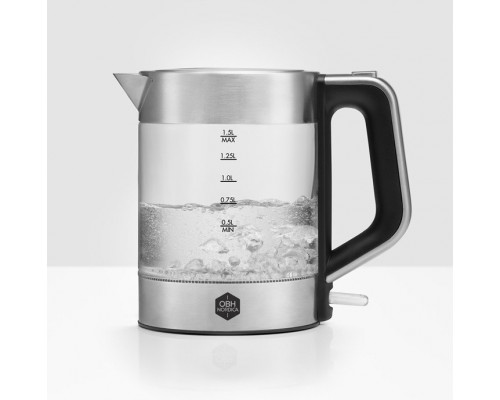 OBH Nordica Venice Glass kettle 1.5 L