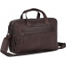 The Chesterfield Brand Ryan computer bag for 17" laptop, brown