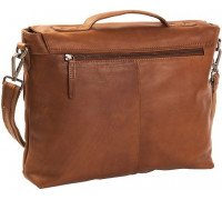The Chesterfield Brand Jules 13" Laptop Bag, Cognac
