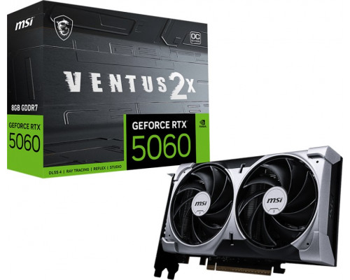 MSI GeForce RTX 5060 Ventus 2X OC 8GB GDDR7 DLSS4