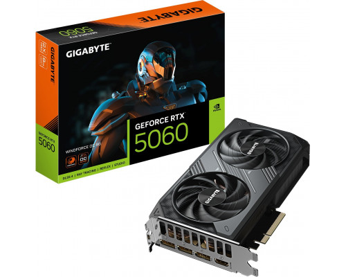 Gigabyte GeForce RTX 5060 Windforce OC 8GB GDDR7 DLSS4 (GV-N5060WF2OC-8GD)