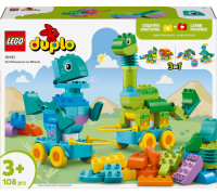 LEGO Duplo 3 w 1 Dinozaury na kółkach (10451)