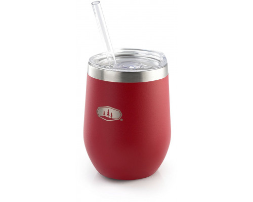 Glacier Stainless Tumbler 354ml [12 fl.oz.], Haute Red