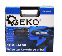 Wiertarko-Wkrętarka 18V Li-Ion 2xAKU (5)