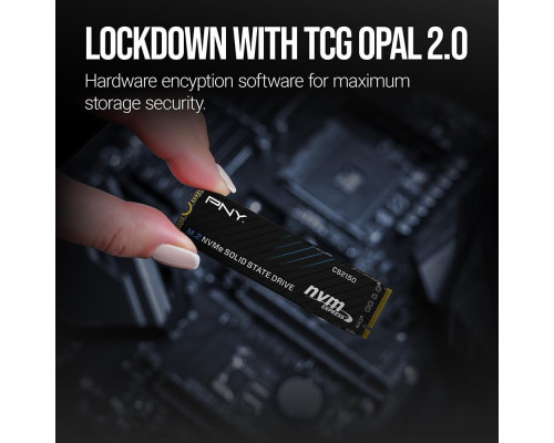 PNY SSD M.2 (2280) 2TB CS2150 (PCIe 5.0/NVMe) Retail