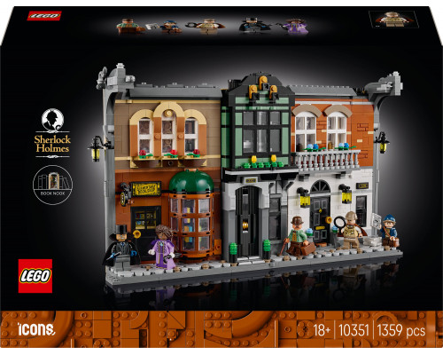 LEGO Icons Sherlock Holmes: Book nook (10351)