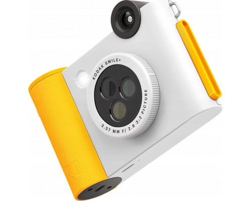 Kodak SMILE+ Instant Print Camera, 2x3'', White