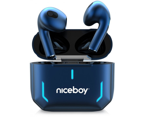 Niceboy HIVE SpacePods TWS 25 Godzin AAC IPX5 Dotykowe Mikrofon IPX5 Etui